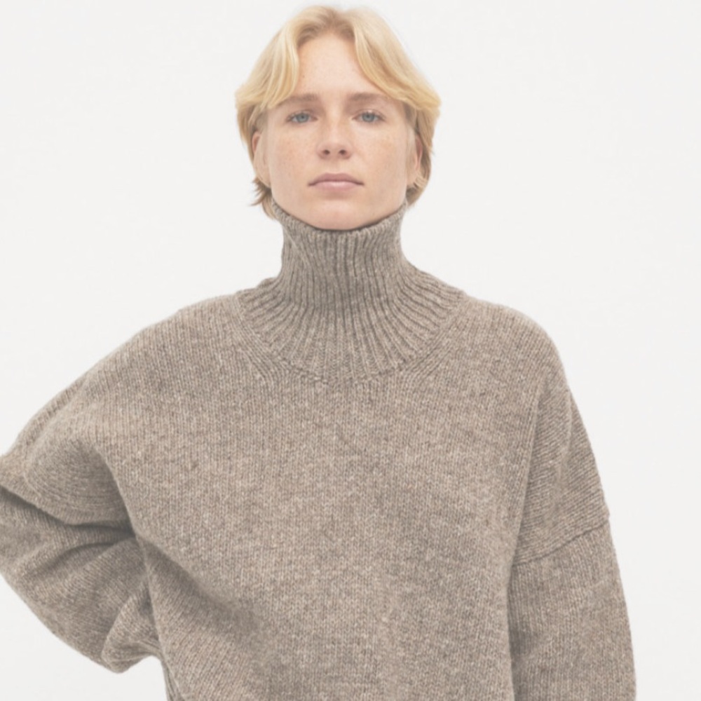Babaa oversized wool sweater